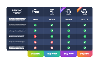 ui user interface price list 11 converted2 طراحی وب‌سایت webdesign | قلموم ghalamom